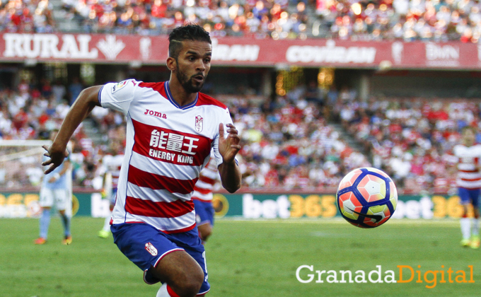 PARTIDO ENTRE EL GRANADA CLUB DE FUTBOL Y LA SOCIEDAD DEPORTIVA EIBAR, CORRESPONDIENTE A LA JORNADA NUMERO 3 DE LA TEMPORADA 2016/17 DE LA LIGA SANTANDER DE PRIMERA DIVISON EN ESPAÑA, DISPUTADO EN EL ESTADIO DE LOS CARMENES DE GRANADA (ANDALUCIA,ESPAÑA).