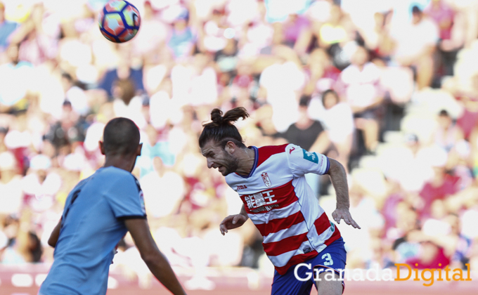 PARTIDO ENTRE  EL GRANADA CLUB DE FUTBOL Y LA SOCIEDAD DEPORTIVA EIBAR, CORRESPONDIENTE A LA JORNADA NUMERO 3  DE LA TEMPORADA 2016/17 DE LA LIGA SANTANDER DE PRIMERA DIVISON EN ESPAÑA, DISPUTADO EN EL ESTADIO DE LOS CARMENES DE GRANADA (ANDALUCIA,ESPAÑA).