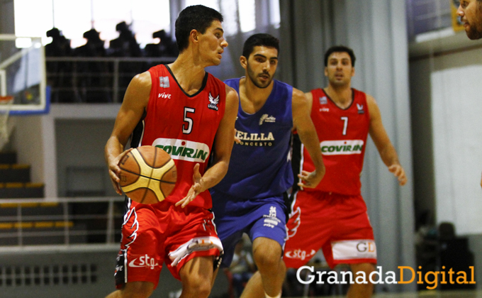 primer partido de pretemporada del fundacion CB Granada en el pabellon velete Antonio L Juarez-2541