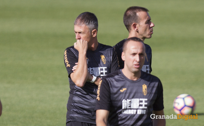 primer entrenamiento de Lucas alcaraz