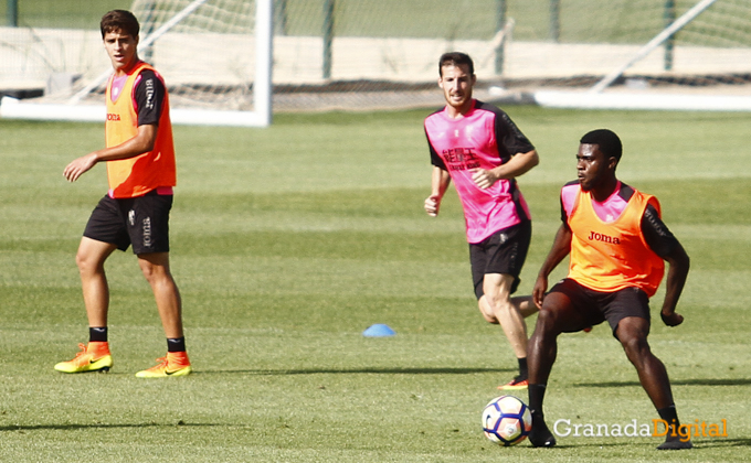 primer entrenamiento de Lucas alcaraz