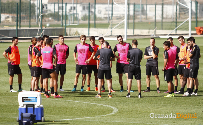 primer entrenamiento de Lucas alcaraz