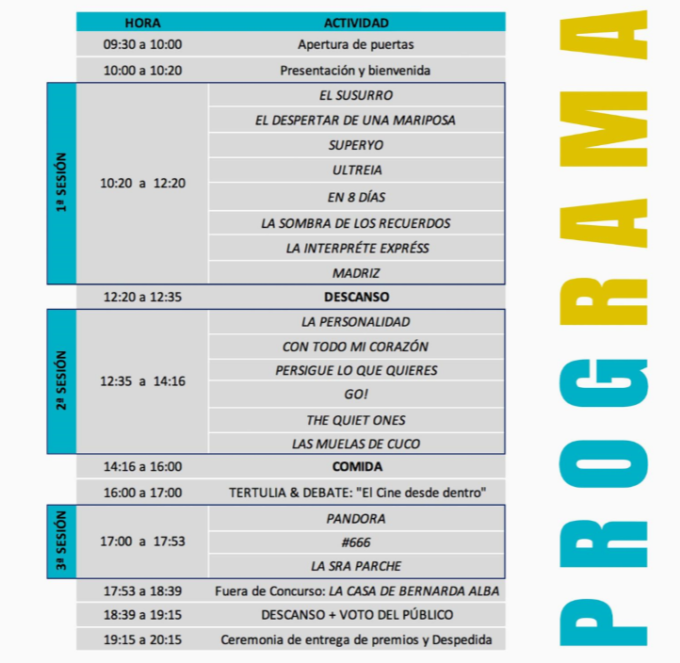 programa Black Panther - Festival de Cine en Lengua de Signos