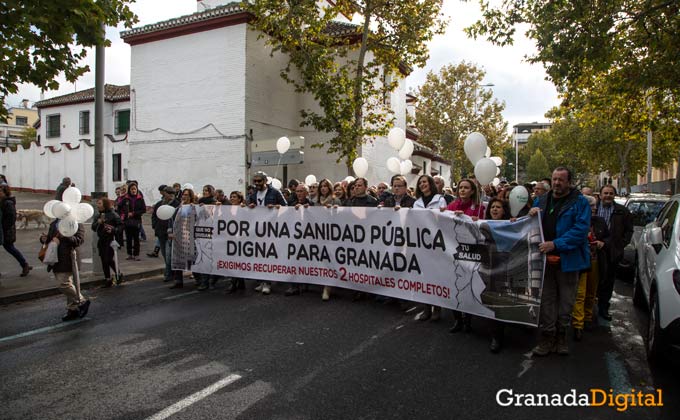 manifestacion por dos hospitales completos