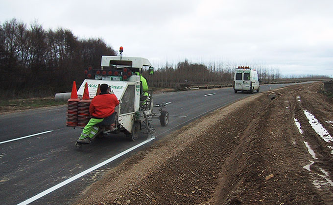 Pintado-carreteras