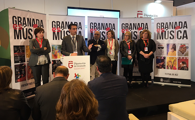 Presentacion fitur Granada ciudad de la Musica