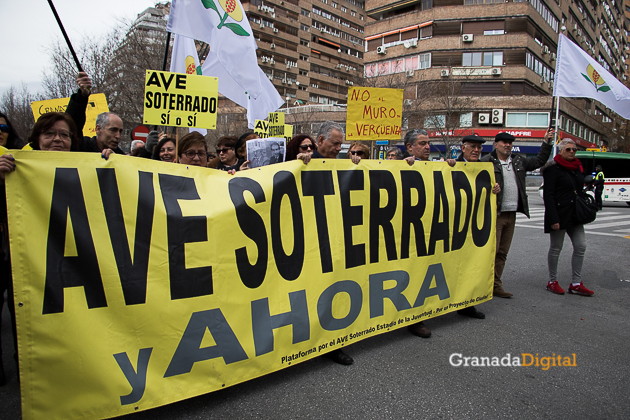 Manifestacion AVE Febrero 2017 marea amarilla-20