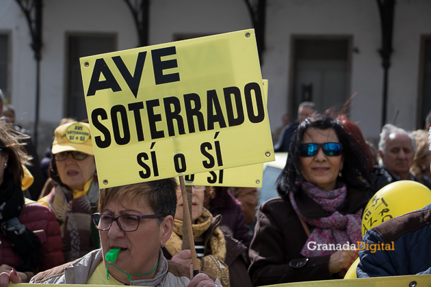 Manifestacion AVE Febrero 2017 marea amarilla-5