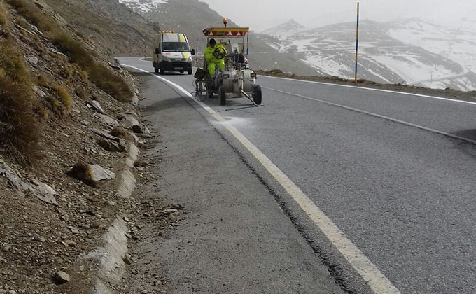 Mejoras carreteras Sierra Nevada