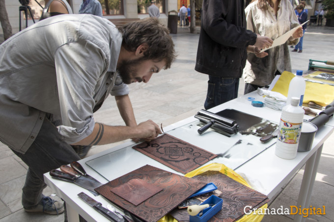 estampados y grabados Escuela de Arte de Granada