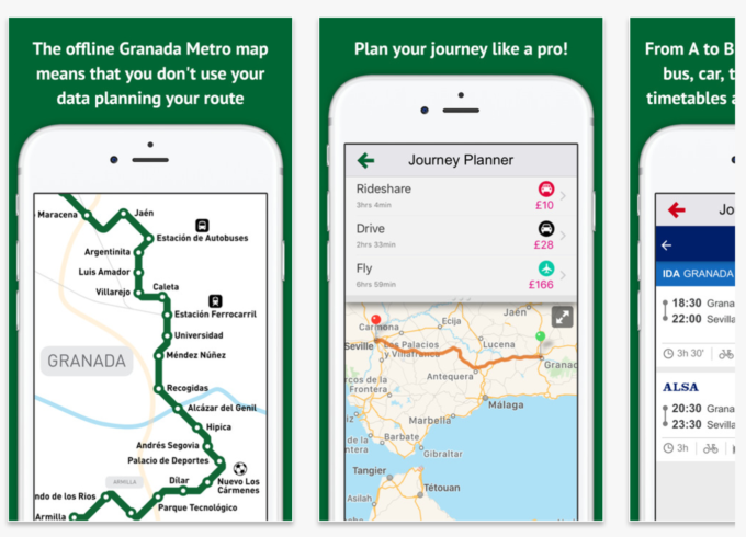 app metro granada