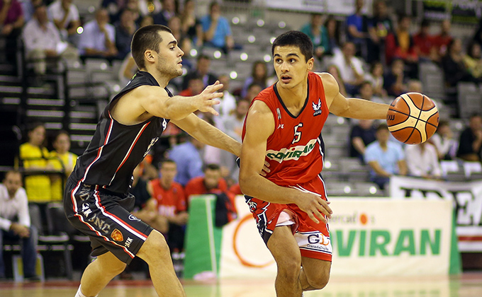 20161029.- Fundación CB Granada - Basket Navarra. Foto: Fermín Rodríguez