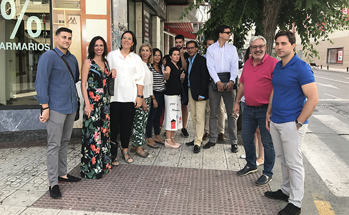 visita comercio Arabial y Camino de Ronda 9.07.17