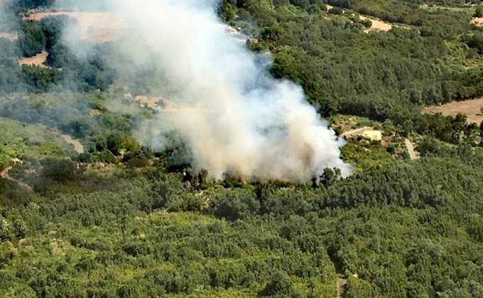 incendio cerro sombrero sacromente san miguel