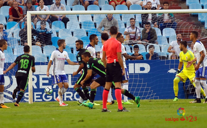 zaragoza granada gol pedro