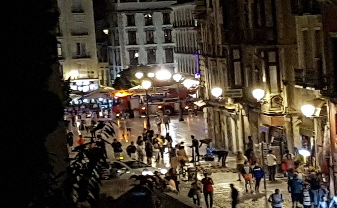 incendio bar plaza nueva