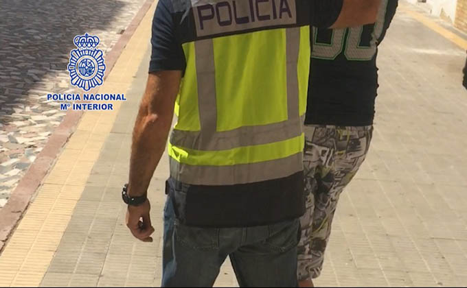 detenido policia