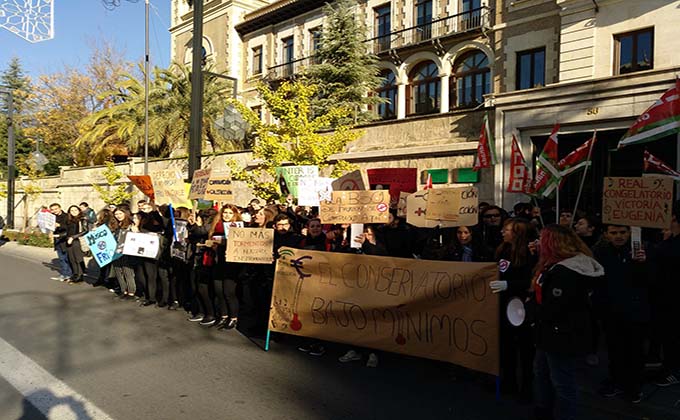 Protesta conservatorio