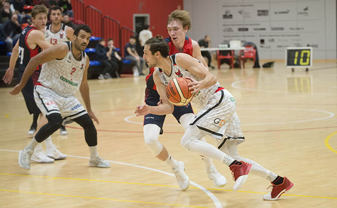 partido leb plata, baskonia vs granada en el bakh