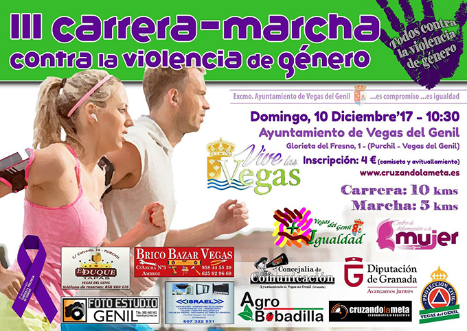 carrera violencia de genero vegas del genil