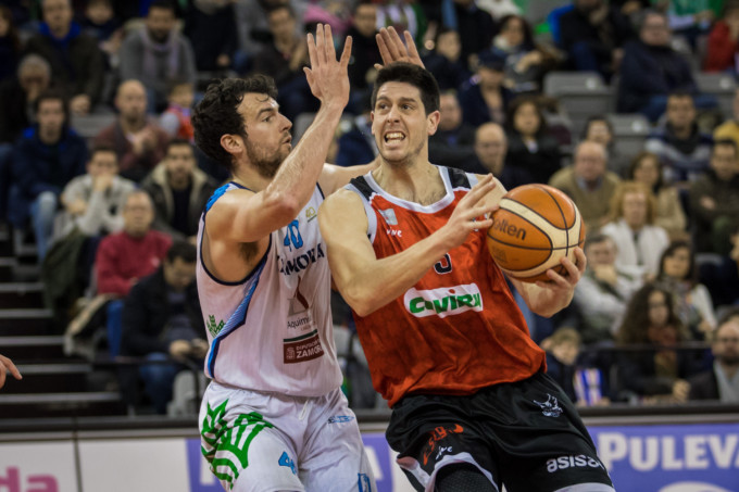 FOTO: AGENCIA GARNATA. Partido entre Coviran Granada y Aquimisa Queso Zamorano