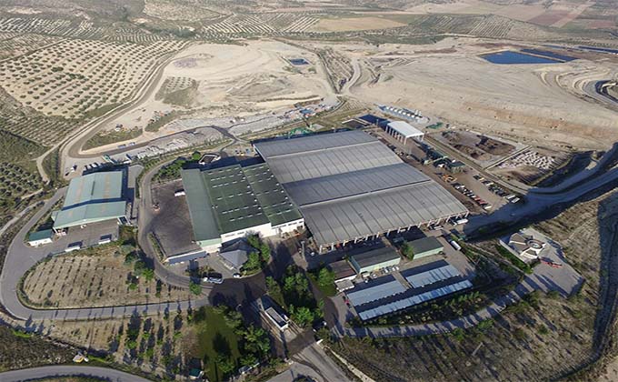 Planta tratamiento basura reciclaje Alhendin