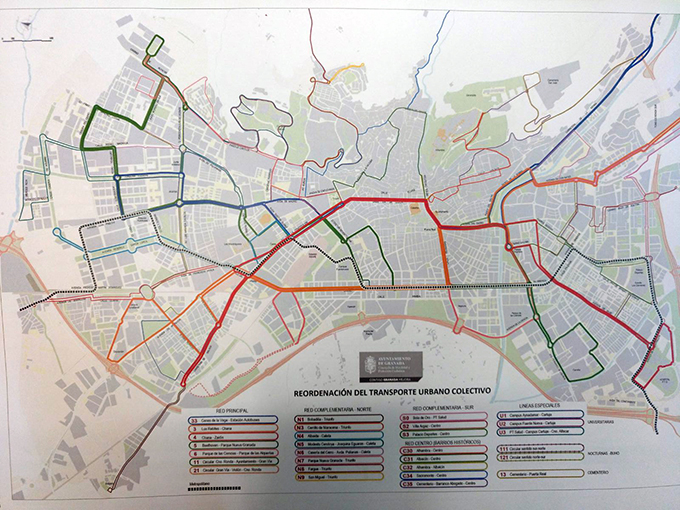 plano mapas buses