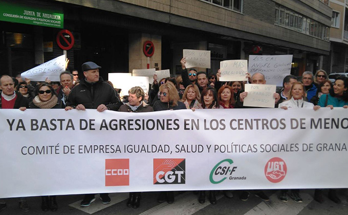 protesta centros de menores