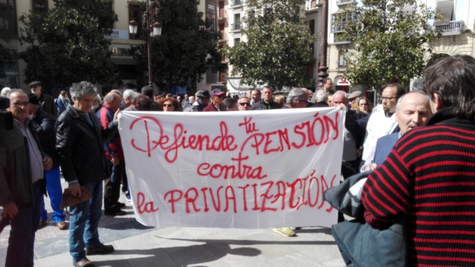 plataforma defensa pensiones Granada