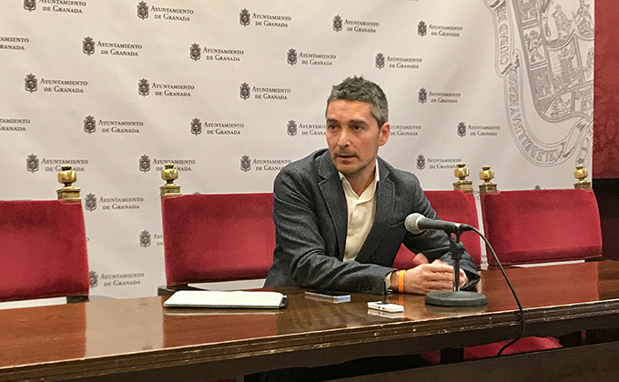 Manuel Olivares, en rueda de prensa