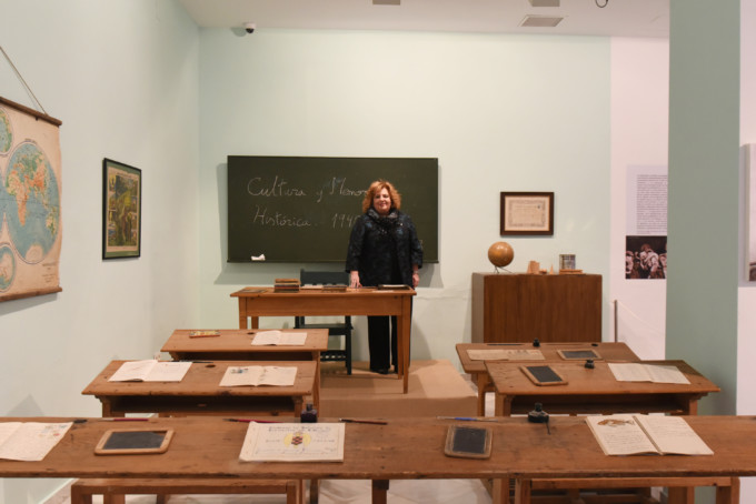 diputada cultura-aula-años cuarenta