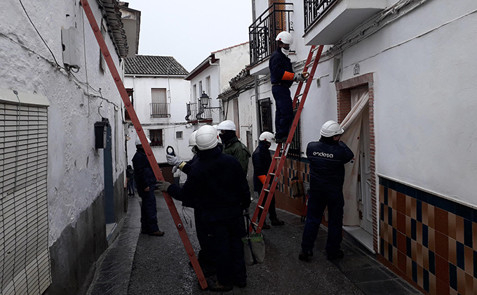 endesa enganches ilegales electricidad