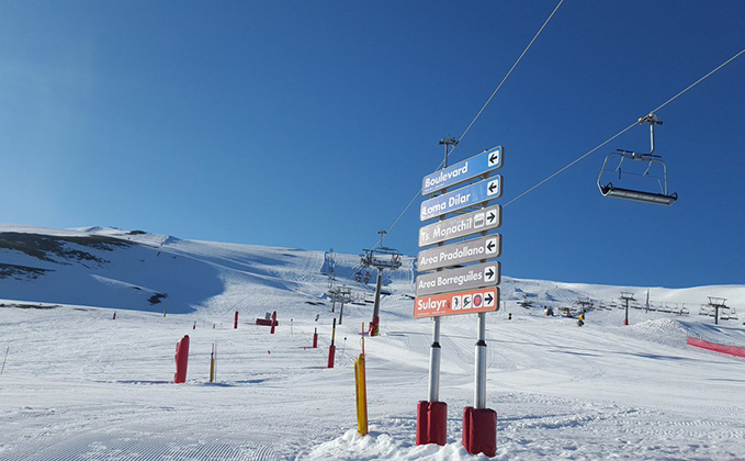 sierra nevada pistas