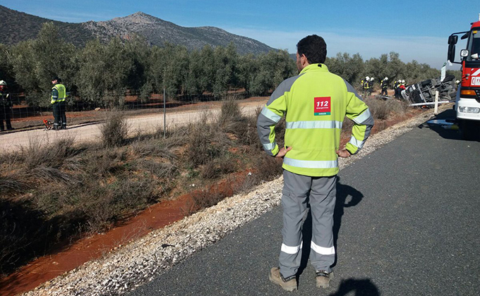 112 carretera accidente