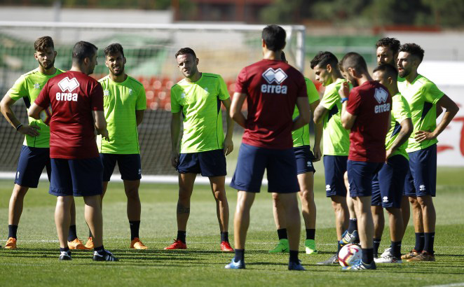 Granada cf entrenamiento