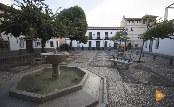 barrio Albaicin, paseo de los tristes y carrera del Darro en Granada