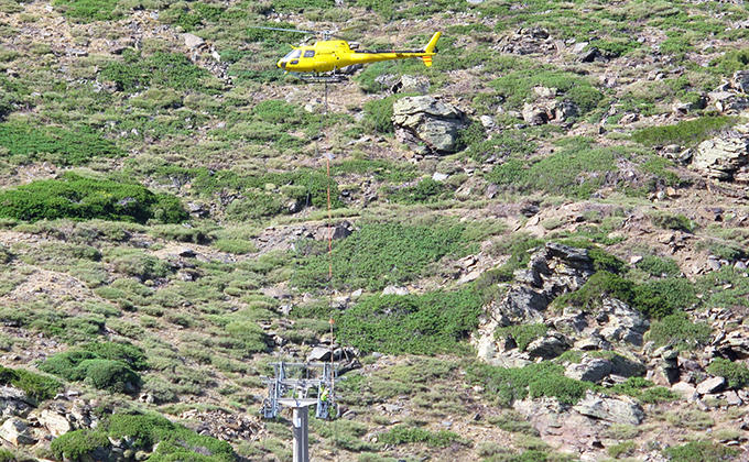 helicoptero sierra nevada mantenimineto