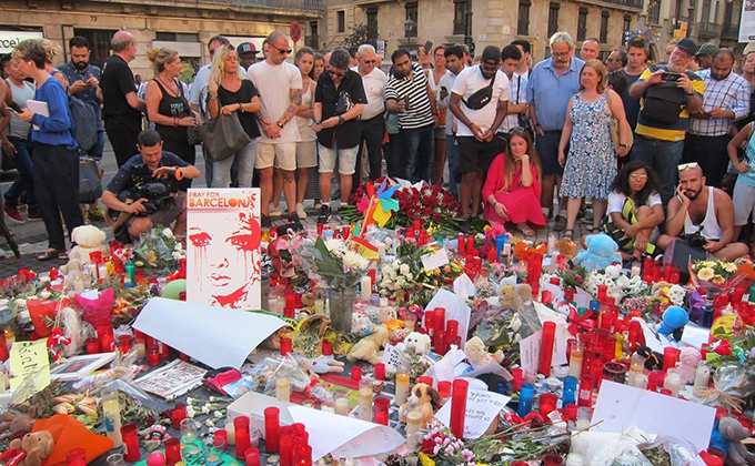 homenaje atentado barcelona