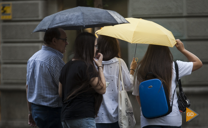 Lluvia en Granada