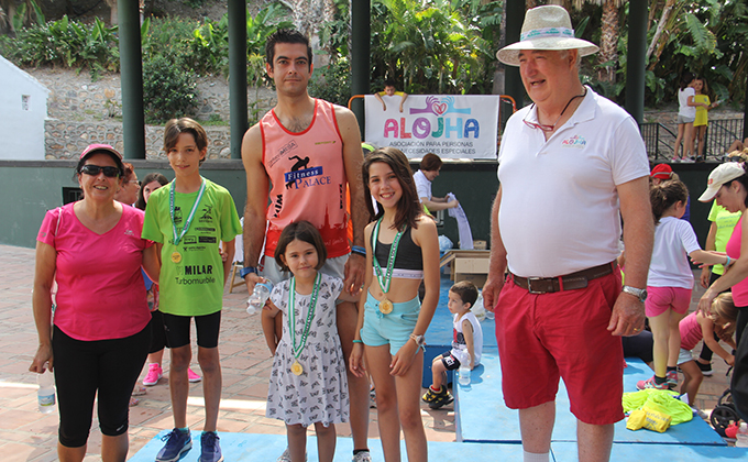 ENTREGA DE MEDALLAS PARTICIPANTES ALOJHA 17