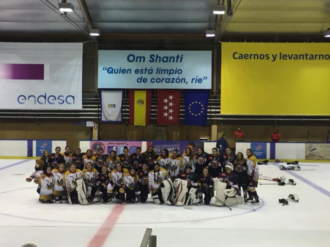 GRANADA-GRIZZLIES-SAD-MAJADAHONDA-HOCKEY-HIELO-FEMENINO