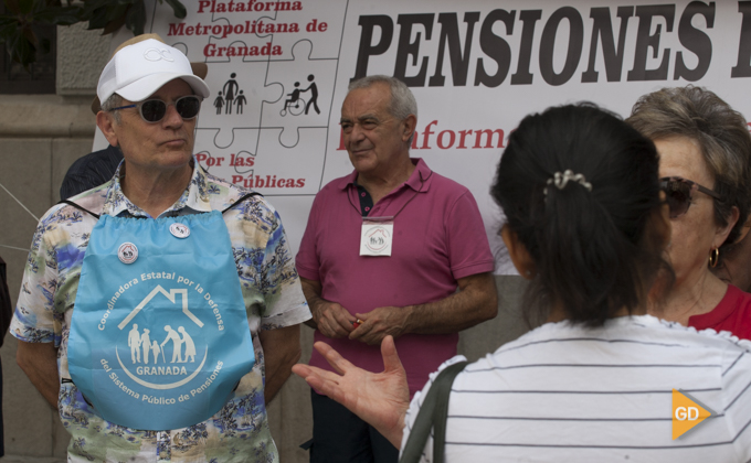 concentracion por una pensiones dignas y garantizadas