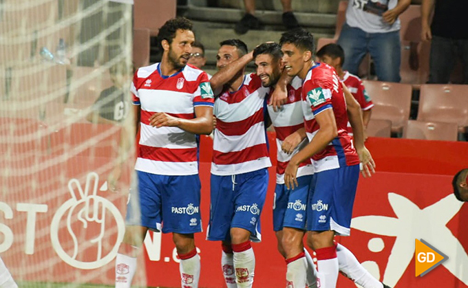 gol puertas granada cf rayo majadahonda