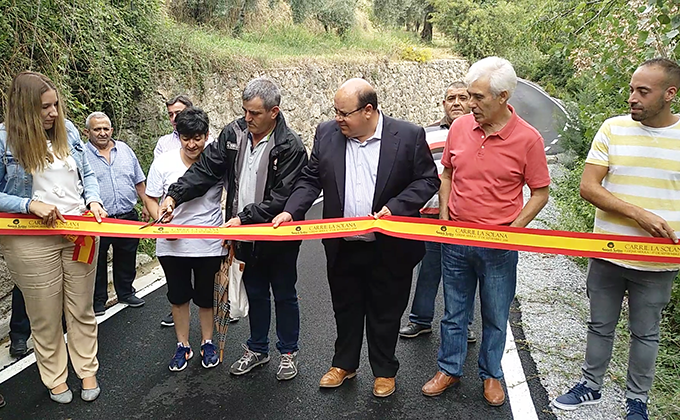 inauguracion camino de la solana