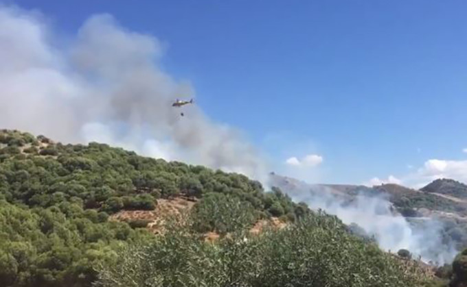 incendio cerro san miguel