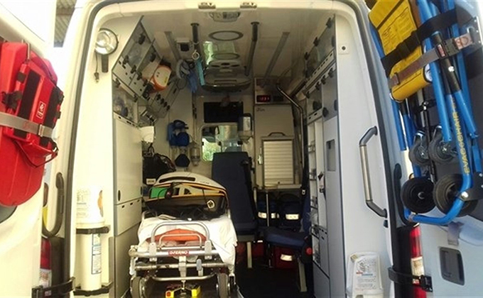 interior ambulancia