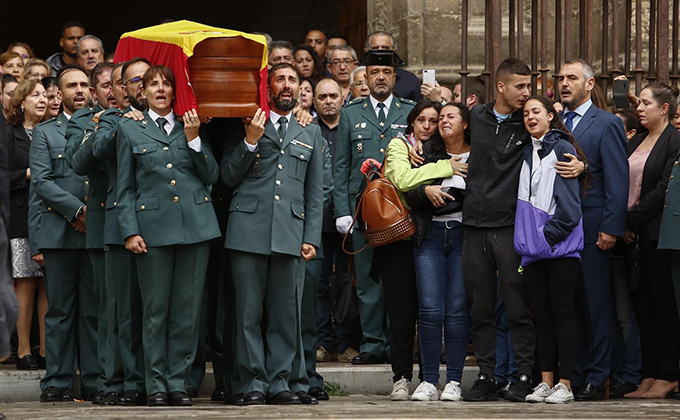 funeral guardia civil