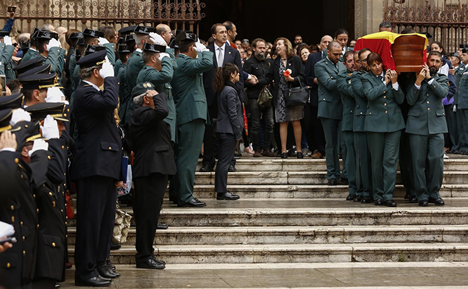 misa funeral guardia civil