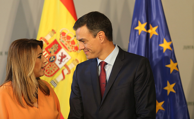 susana diaz y pedro sanchez