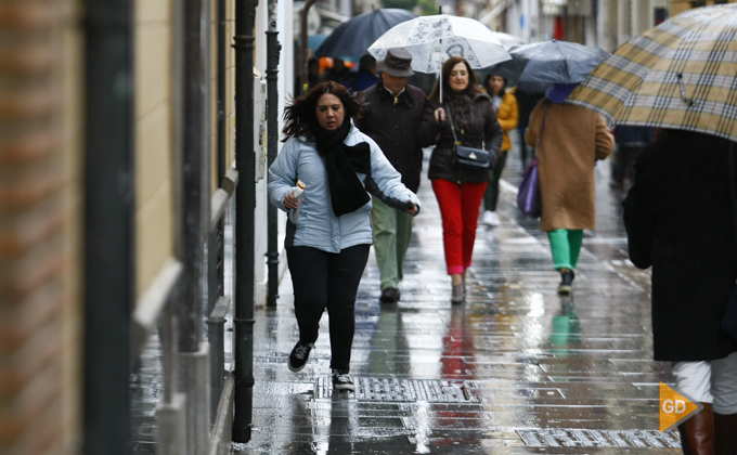 lluvia en Granada